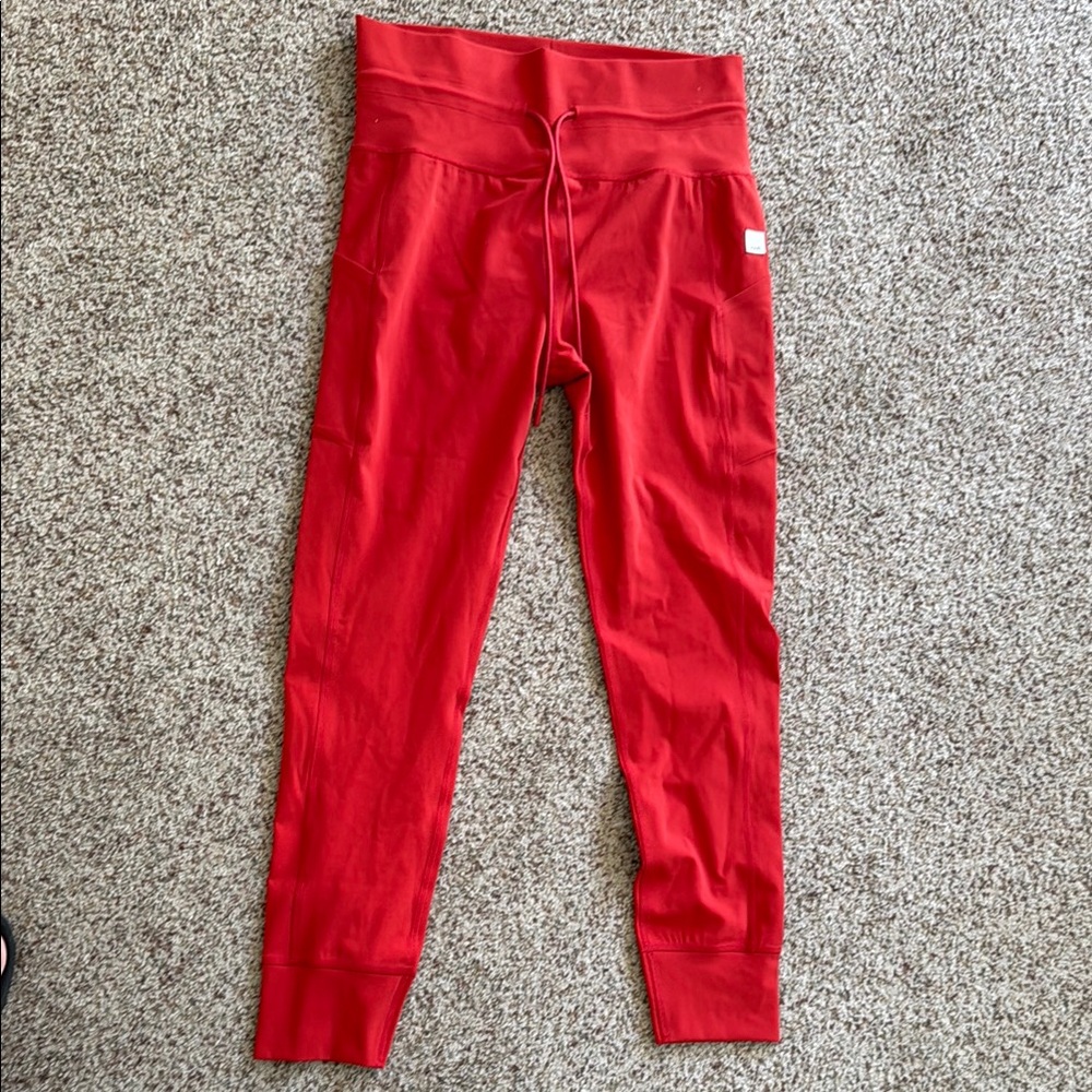 Red Vuori Daily Legging with pockets